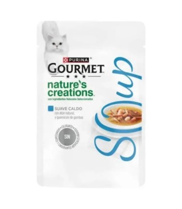 GOURMET NATURES CREATION SOPA ATUN CON GAMBAS 40GR