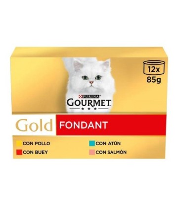 PURINA GOURMET GOLD FONDANT MULTIPACK 12x85GR