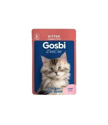 GOSBI DELICAT KITTEN CHICKEN WITH LAMB LOAF 70GR