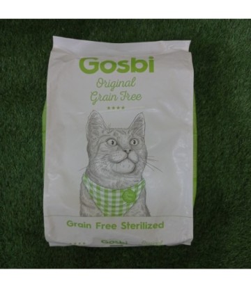 GOSBI ORIGINAL CAT GRAIN FREE STERILIZED 7KG