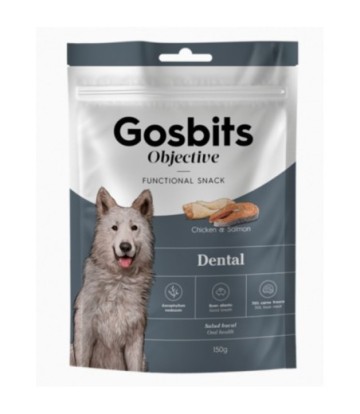 GOSBITS DOG OBJECTIVE DENTAL 150GR