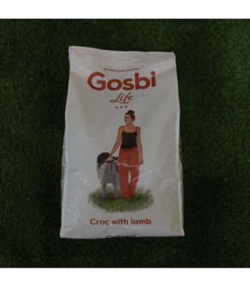 GOSBI LIFE CROC CON CORDERO 3KG