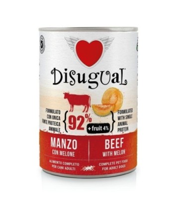 DISUGUAL DOG TERNERA CON MELON 400GR