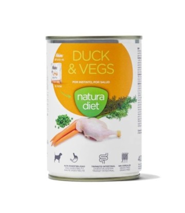 NATURA DIET DOG DUCK & VEGS 400GR