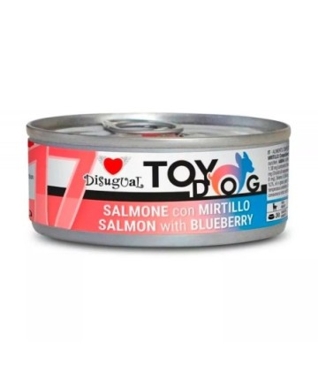 DISUGUAL PERRO TOY SALMON CON ARANDANOS 85GR