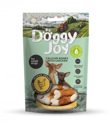 DOGGY JOY HUESOS DE CALCIO CON POLLO 55GR