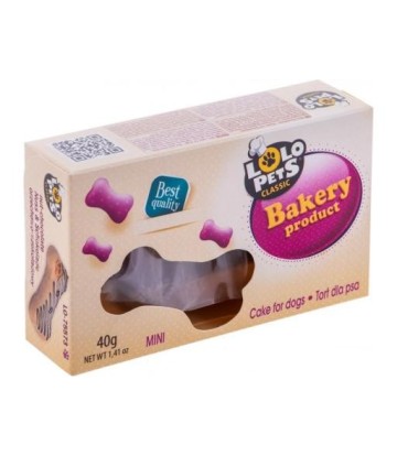 LOLO PETS MINI TARTA CHOCOLATE Y NUECES 40GR