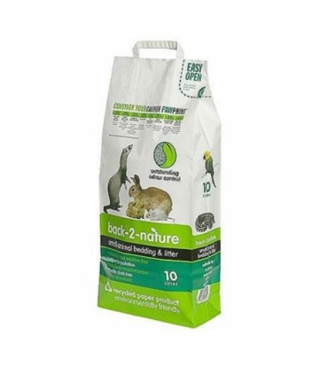 BACK2NATURE PELLETS PAPEL RECICLADO 10L