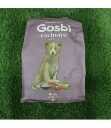 GOSBI EXCLUSIVE PUPPY MEDIUM 3KG