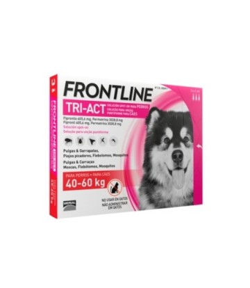 FRONTLINE TRI-ACT 40-60KG 3 PIPETAS