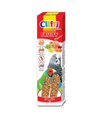 CLIFFI BARRITAS FRUITY PERIQUITO Y EXOTICO 2X30GR