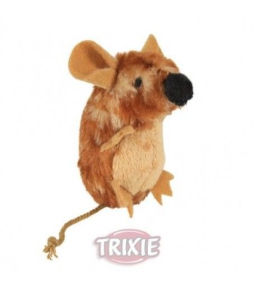 RATON PELUCHE SIMPRE EN PIE CATNIP 8CM