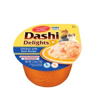 DASHI DELIGHTS POLLO CON ATUN 70GR