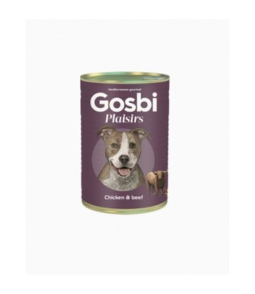 GOSBI PLAISIRS POLLO Y VACUNO 400GR