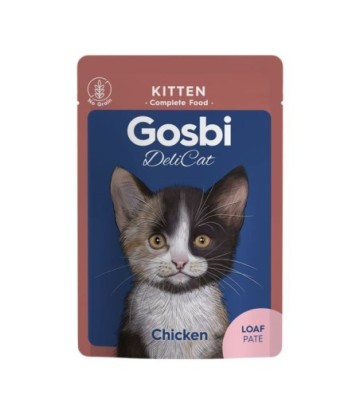 GOSBI DELICAT KITTEN CHICKEN LOAF 70GR