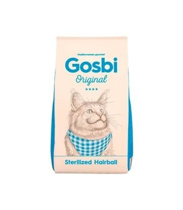 GOSBI ORIGINAL CAT STERILIZED HAIRBALL 7KG