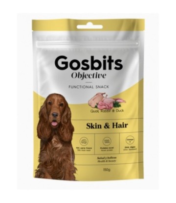 GOSBITS DOG OBJECTIVE SKIN & HAIR 150GR