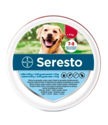 SERESTO PERRO + 8KG 70CM