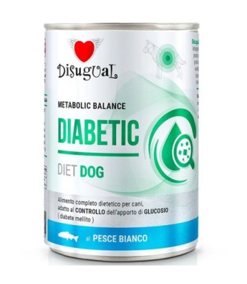 DISUGUAL METABOLIC DOG DIABETIC PESCADO BLANCO 400