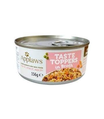 APPLAWS DOG POLLO CON JAMON Y VERDURAS 156GR