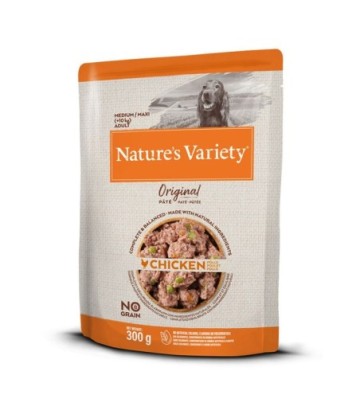 NATURES VARIETY ORIG NG MEDIUM CHICKEN 300GR