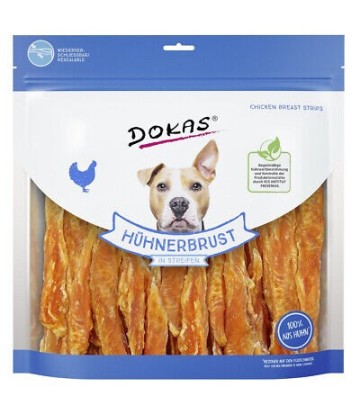 DOKAS PERRO TIRAS DE PECHUGA DE POLLO 900GR