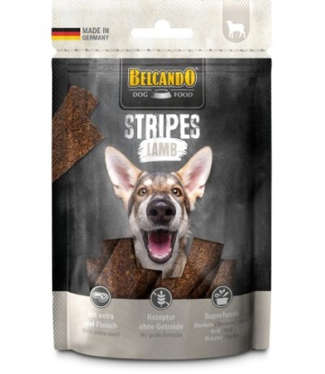 BELCANDO SNACKS STRIPS LAMB...