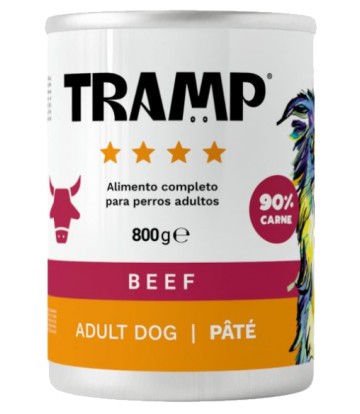 TRAMP DOG PATE POLLO Y BUEY...