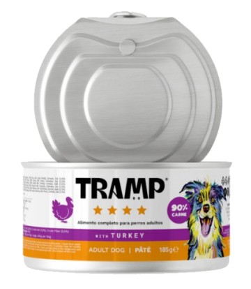 TRAMP DOG PATE POLLO, BUEY...