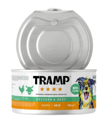 TRAMP DOG PATE PUPPY POLLO...