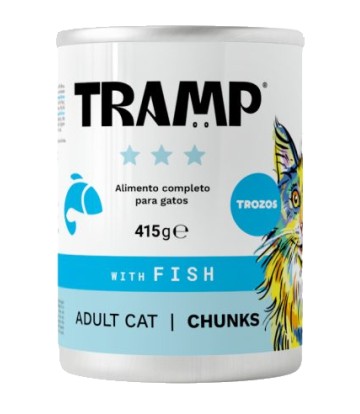 TRAMP CAT CHUNKS POLLO,...