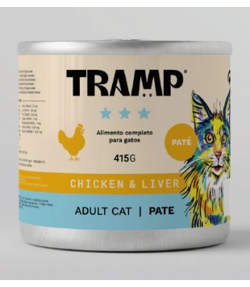 TRAMP CAT PATE POLLO, BUEY...