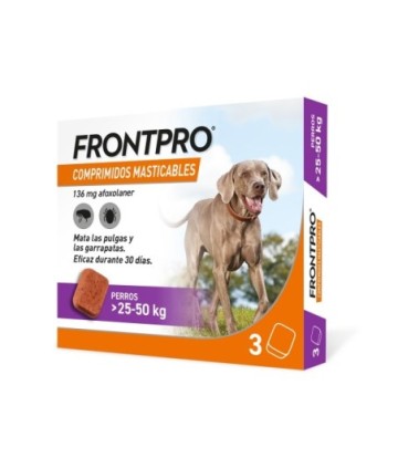 FRONTPRO COMPRIMIDOS MASTICABLES 25-50KG