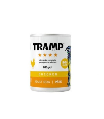 TRAMP DOG PATE POLLO Y BUEY 800GR