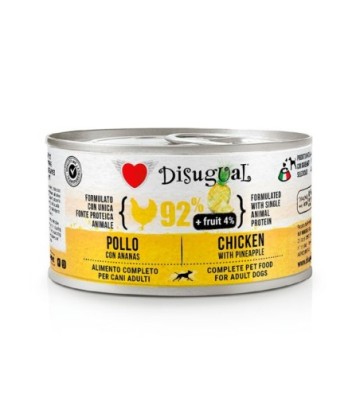 DISUGUAL PERRO POLLO CON PIÑA 150GR