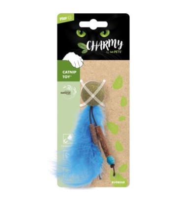 CHARMY BUGBEAR CATNIP TOY BLUE