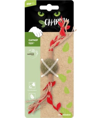 CHARMY TREE BRANCH CATNIP TOY RED