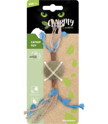 CHARMY TREE BRANCH CATNIP TOY BLUE