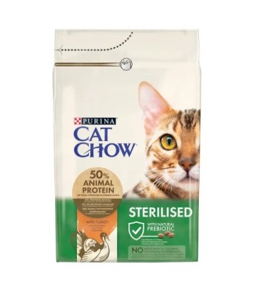 CAT CHOW STERILISED TURKEY 3KG