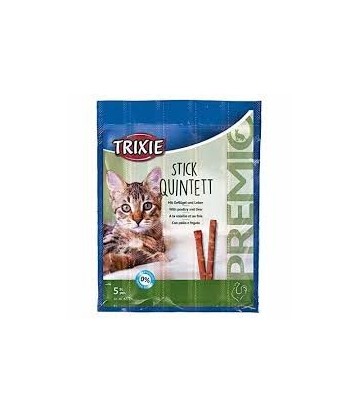 TRIXIE SNACK GATO STICKS AVE DE CORRAL/HIGADO 5X5G