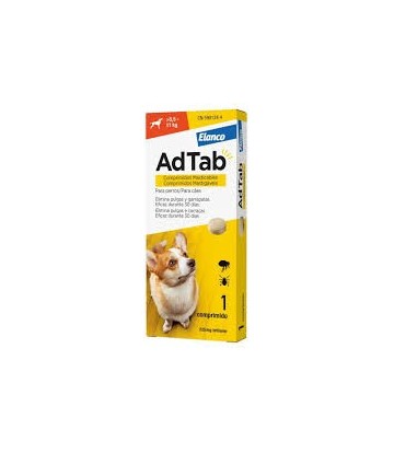 ELANCO ADTAB PERRO 5.5-11KG 225MG 1 COMPRIMIDO