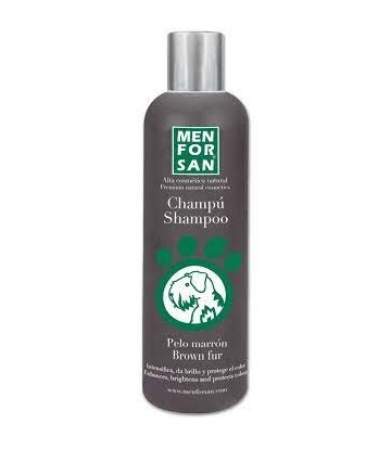 CHAMPU MEN FOR SAN PERRO PELO MARRON 300 ML