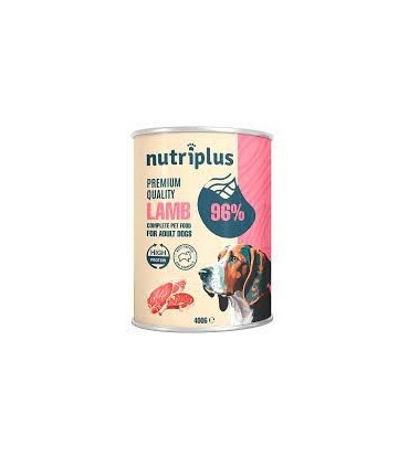 NUTRIPLUS DOG LATA CORDERO 400GR