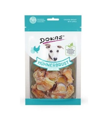 DOKAS PERRO POLLO Y MANZANA 70GR