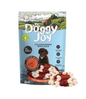 DOGGY JOY HUESOS DE CALCIO CON PATO 90GR