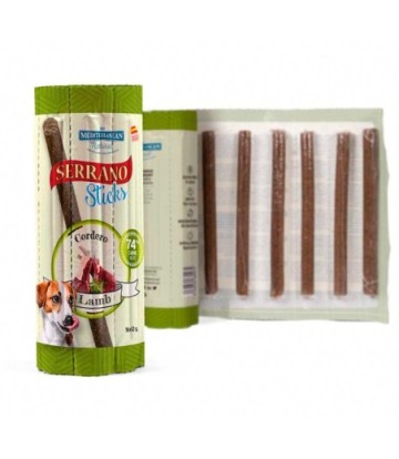 SERRANO STICKS CORDERO 16X12GR