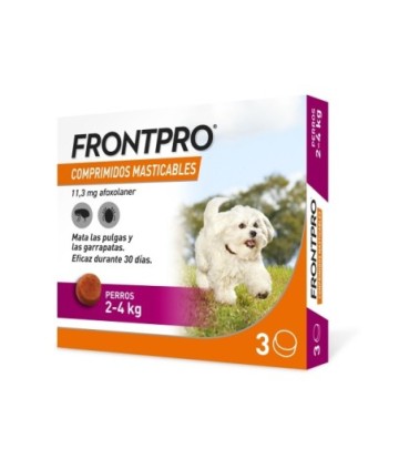 FRONTPRO COMPRIMIDOS MASTICABLES 2-4KG