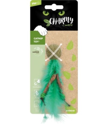 CHARMY BUGBEAR CATNIP TOY GREEN