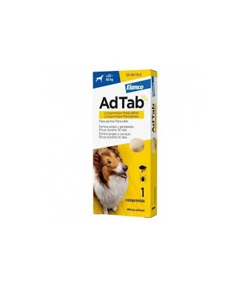 ELANCO ADTAB PERRO 22-45KG 900MG 1 COMPRIMIDO