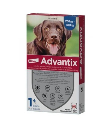 ADVANTIX 1 PIP. 25-40KG